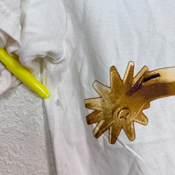 Beyonce Cowboy Carter Shirt Women Small Golden Crown Graphic Tee Tour Merch 2025 - Picture 8 of 11